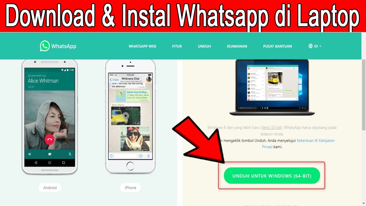Cara Membuka Whatsapp Di Laptop Windows 7