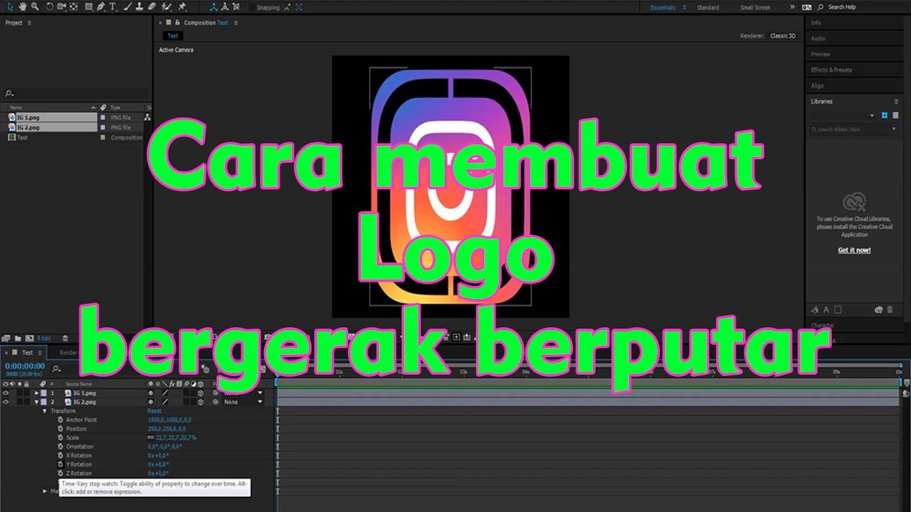 Logo YouTube Berputar-putar Lucu
