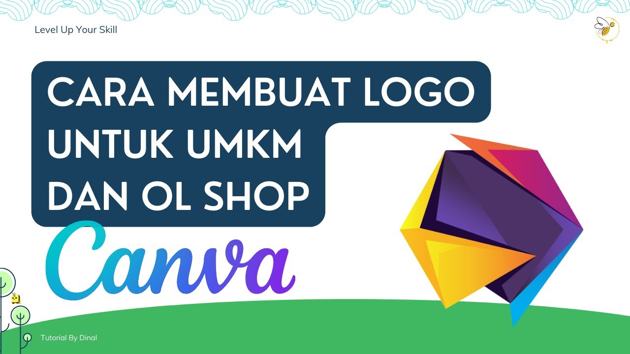 cara membuat logo dengan Canva