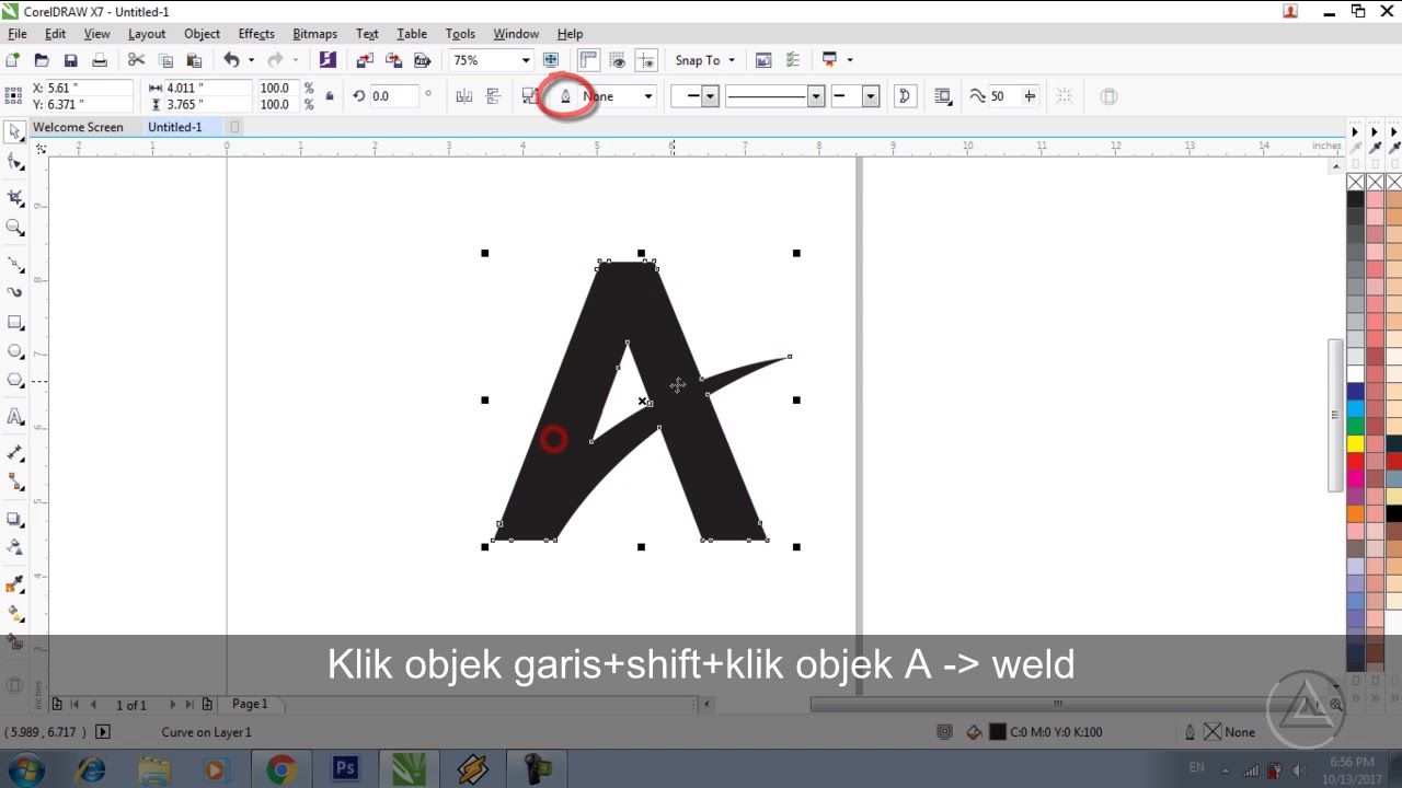 Cara Membuat Desain Logo Di Corel Draw Cara Bikin Logo Di Coreldraw