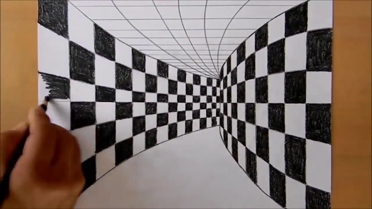 cara membuat gambar 3d mudah dan keren