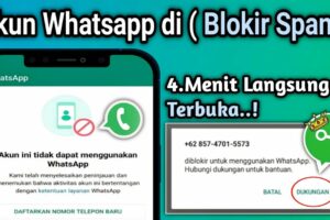 Wow! Cara Agar Wa Tidak Terblokir Karena Spam Terpecaya