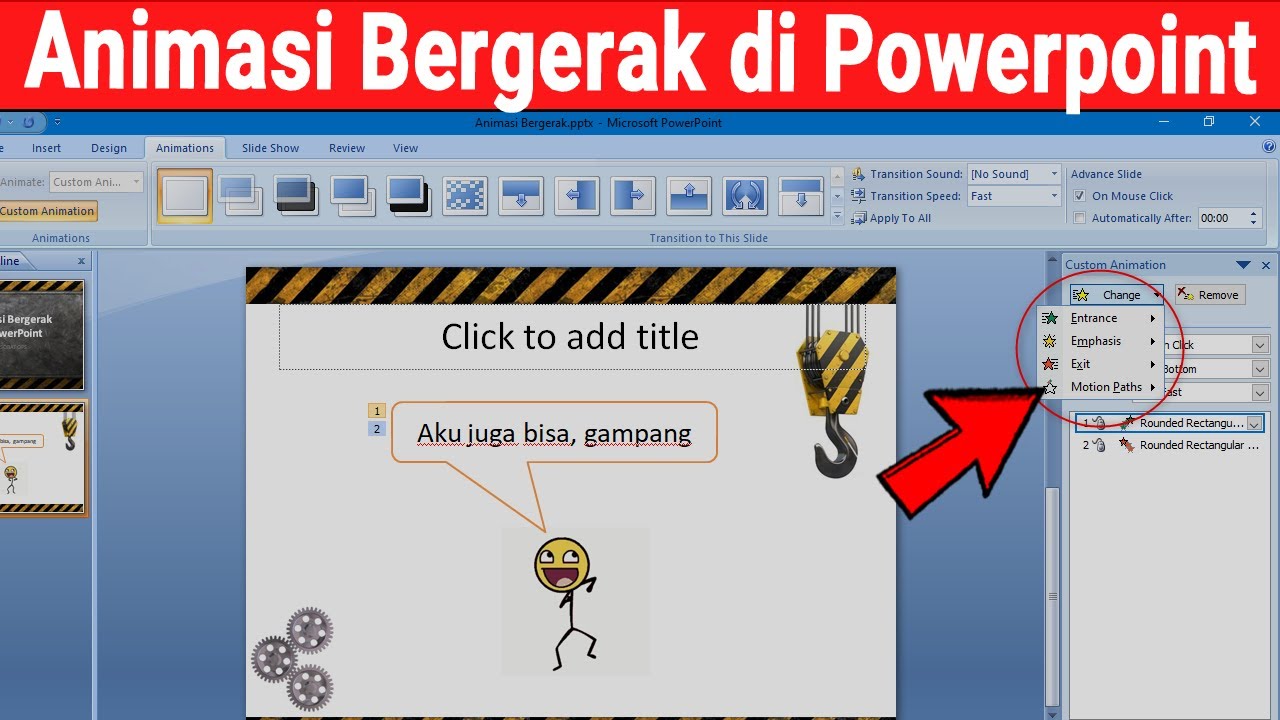 Cara Mudah Membuat Video Animasi Dari Powerpoint | My XXX Hot Girl